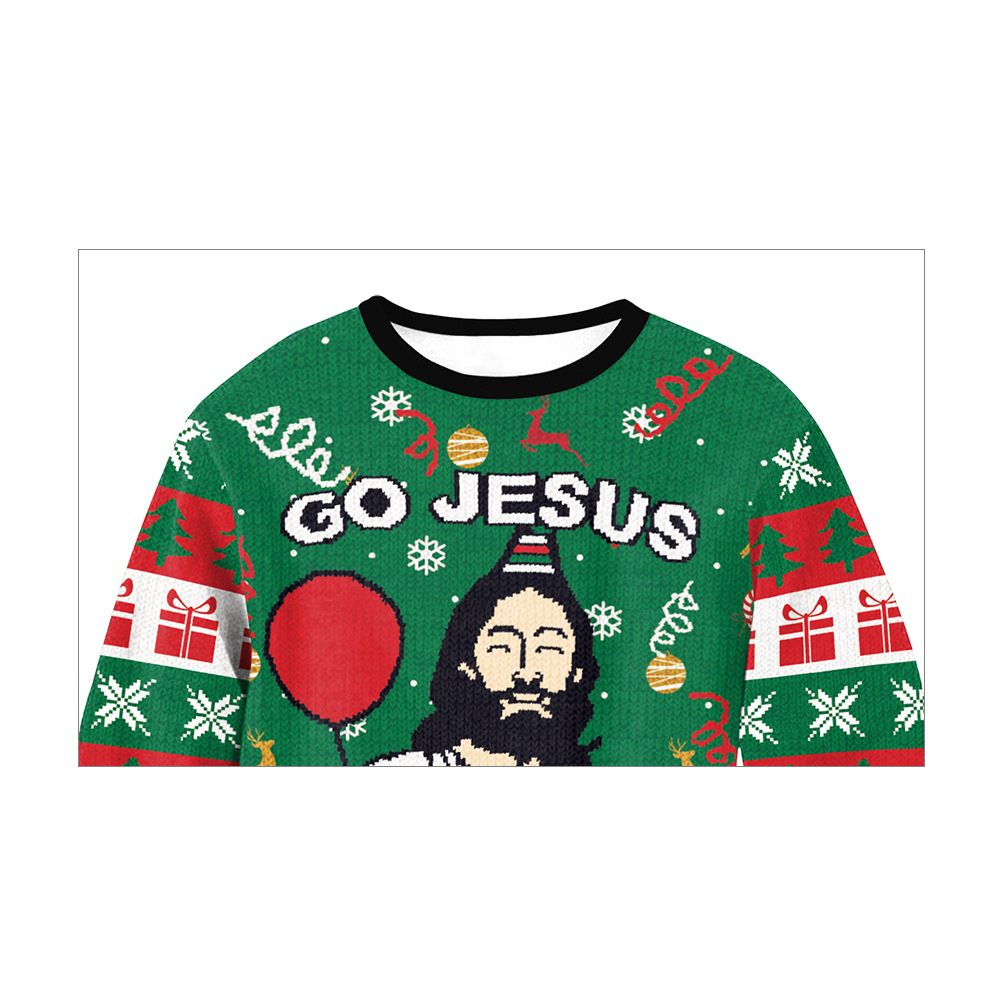 Round Neck Long Sleeved Sweater For Couples Casual Round Neck Long Sleeved T-shirt