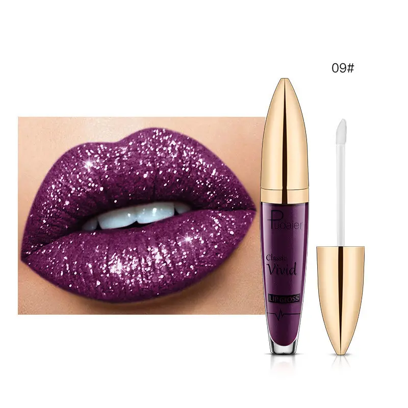 Pudaier Sip Glitter Flip Matte Shimmer Lip