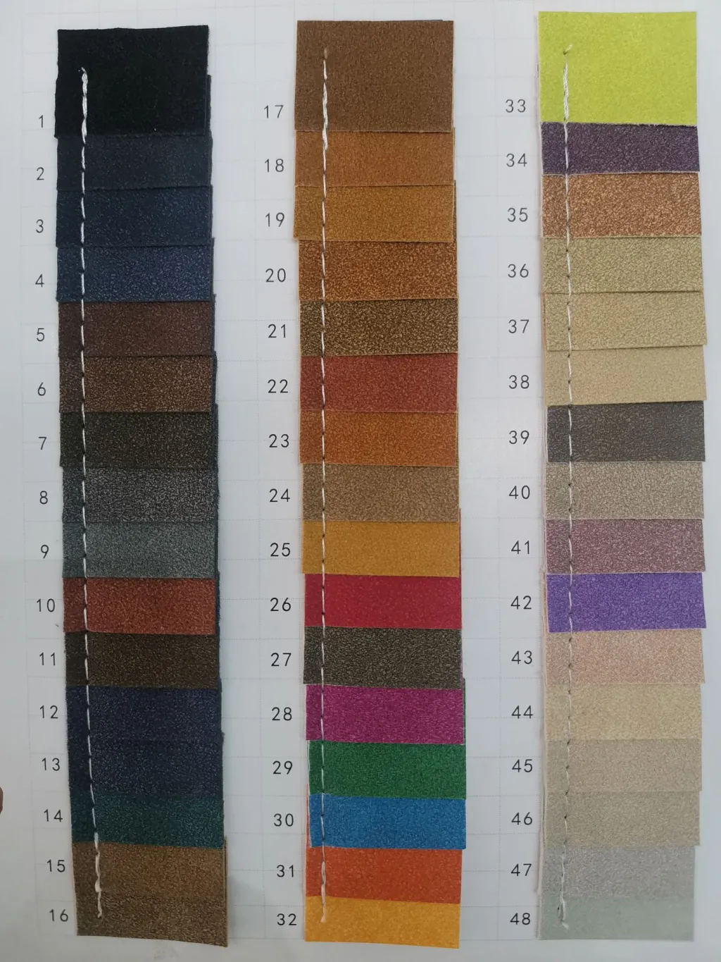 Two-layer Frosted Leather Fabric Artificial Leather - Color9