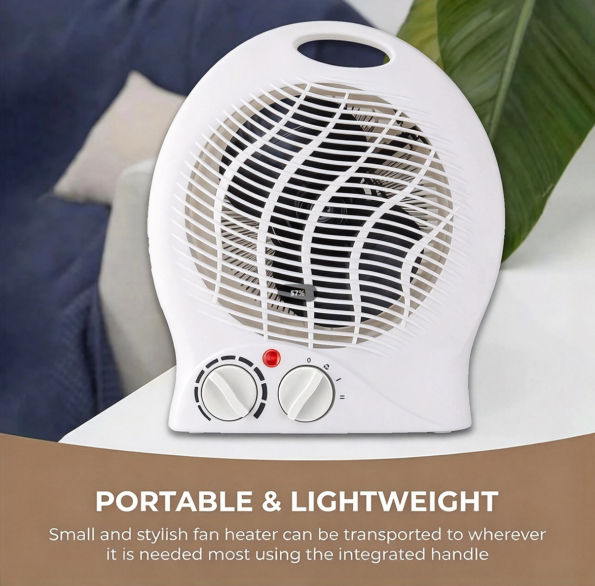 Barn - Fan Style Warm Air Heater With Temperature Control UK