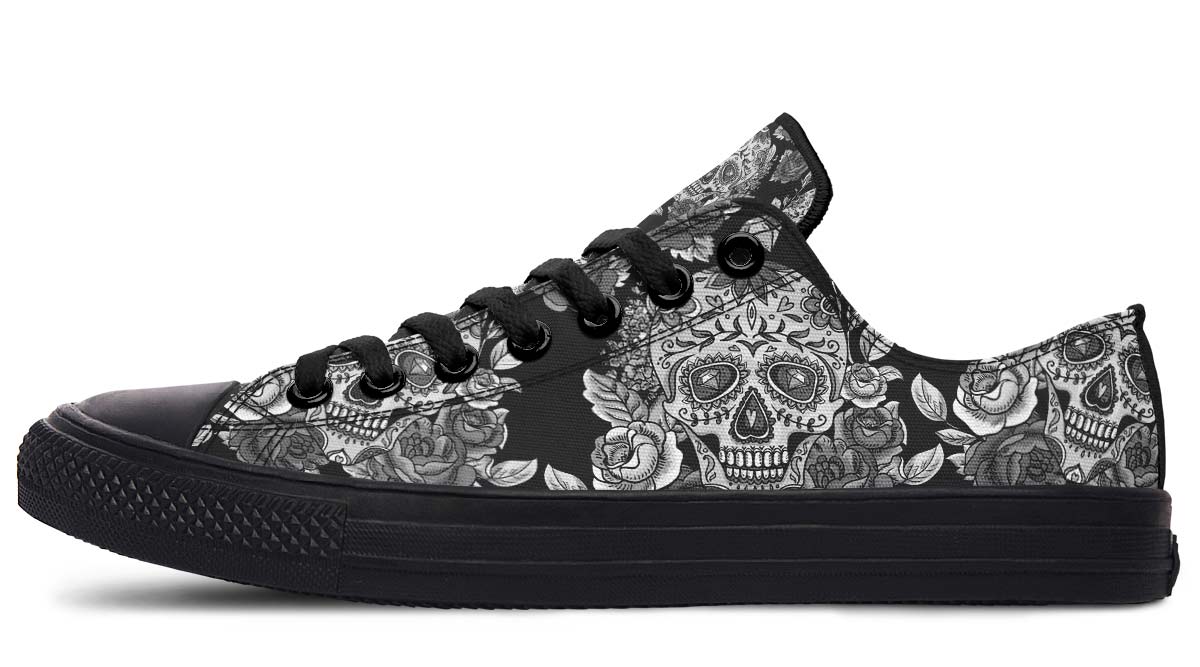 Fashion Print Couple Low-Top Canvas Shoes