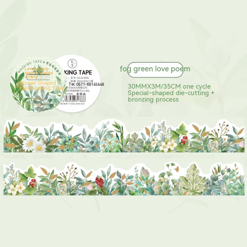 Title 9, Picking Up Flowers And Paper Adhesive Tape Whit...