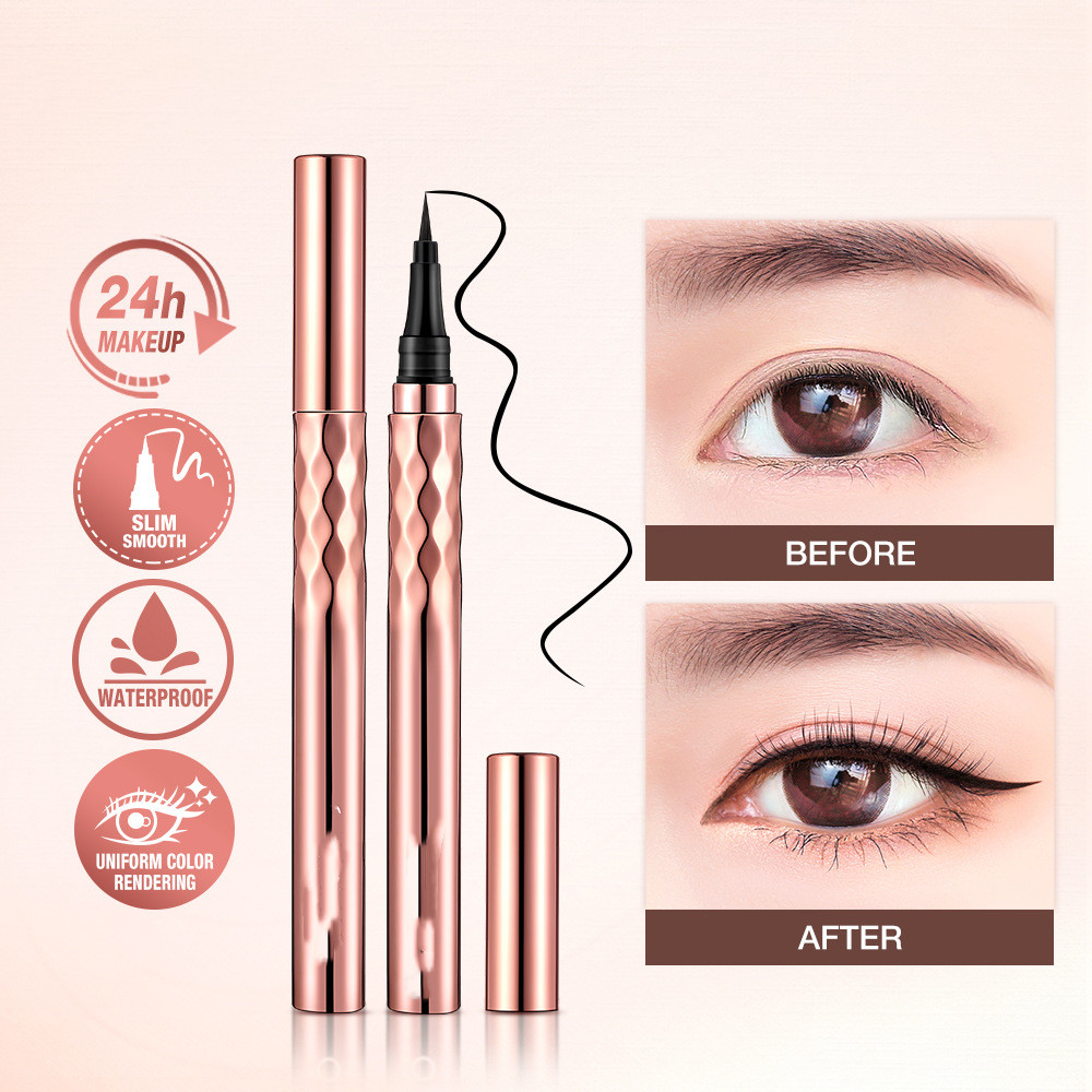 Quick-drying Makeup Not Easy To Smudge Waterproof And Sweat-proof Liquid Eyeliner