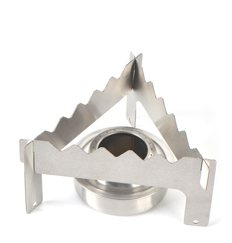 Outdoor Picnic Portable Small Simple Alcohol Stove Bracket 3 Pieces
