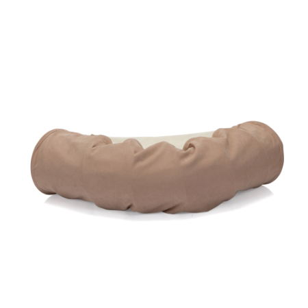 Cat's Telescopic Tunnel Cushioned Bed Pet Nest Teasing Balls Zipper Connection Feline Supplies