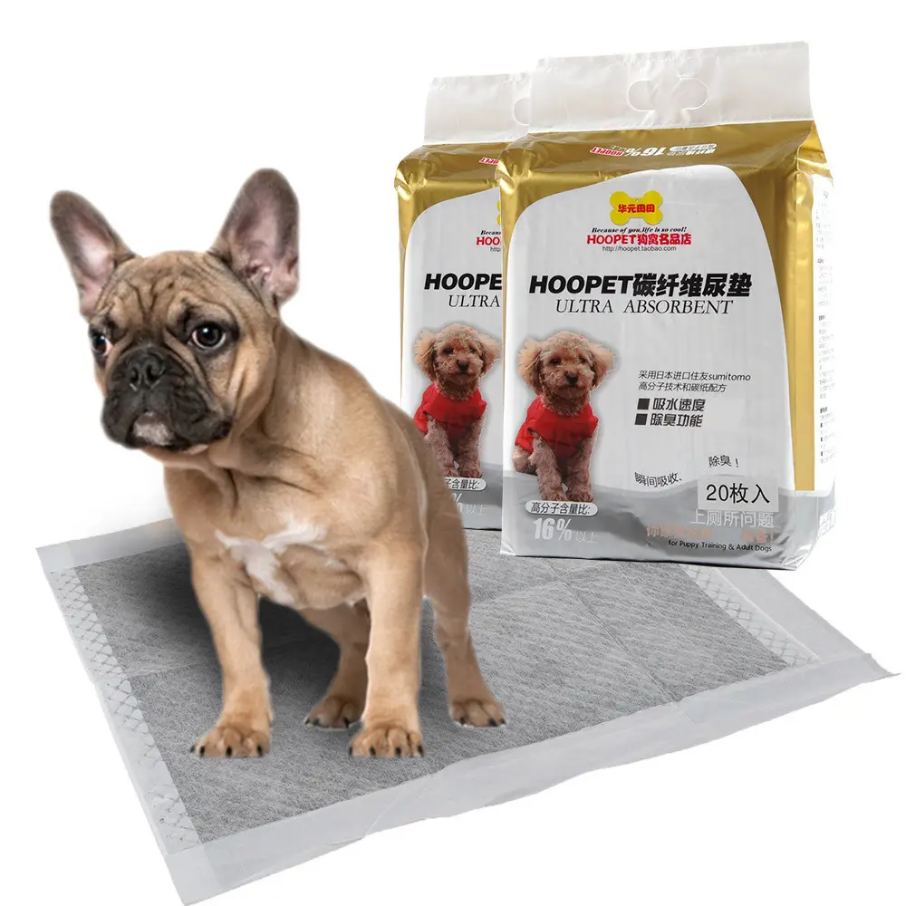 Pet Diapers Containing Carbon, Water-absorbing And Deodorizing