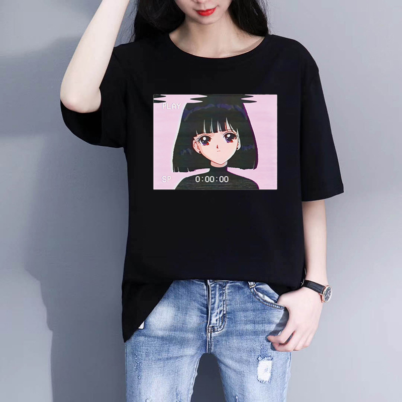 Title 4, Hot Sale Fashion Sad Girl Retro Japanese Anime ...