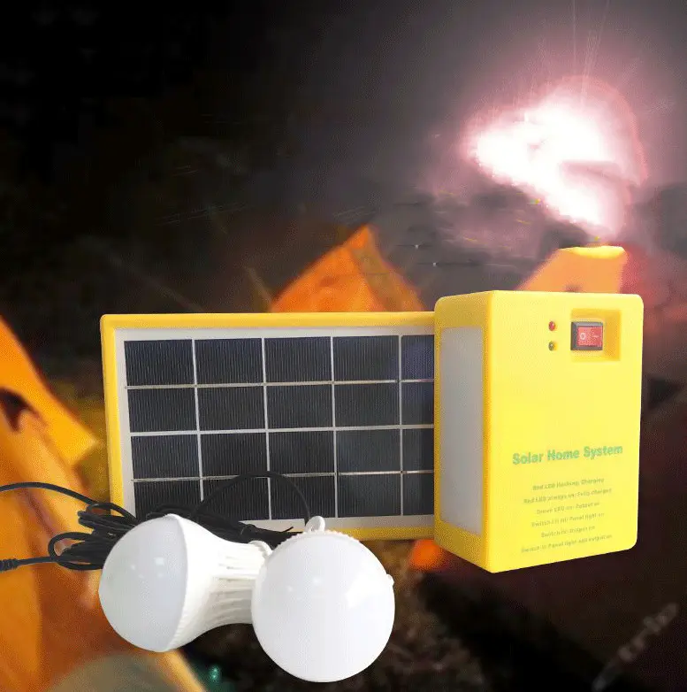 Solar Energy for Outdoor Camping Emergency Lighting