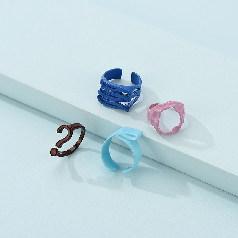Fashion New Ladies  Alloy Ring Set