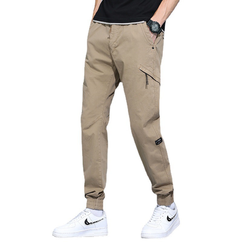 Title 4, Japanese Tooling Trend Nine-point Pants for Men...