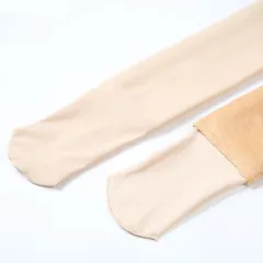 Full Size Leggings With Velvet And Thickening - Color Of Skin Even Socks-Add 5 - View 1