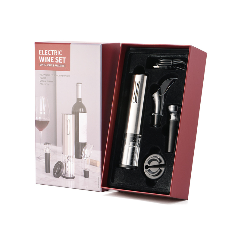 Title 6, Red Wine 4-in-1 Corkscrew