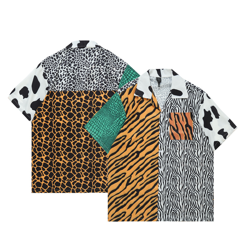 Title 4, Europees en Amerikaans casual animal print patc...