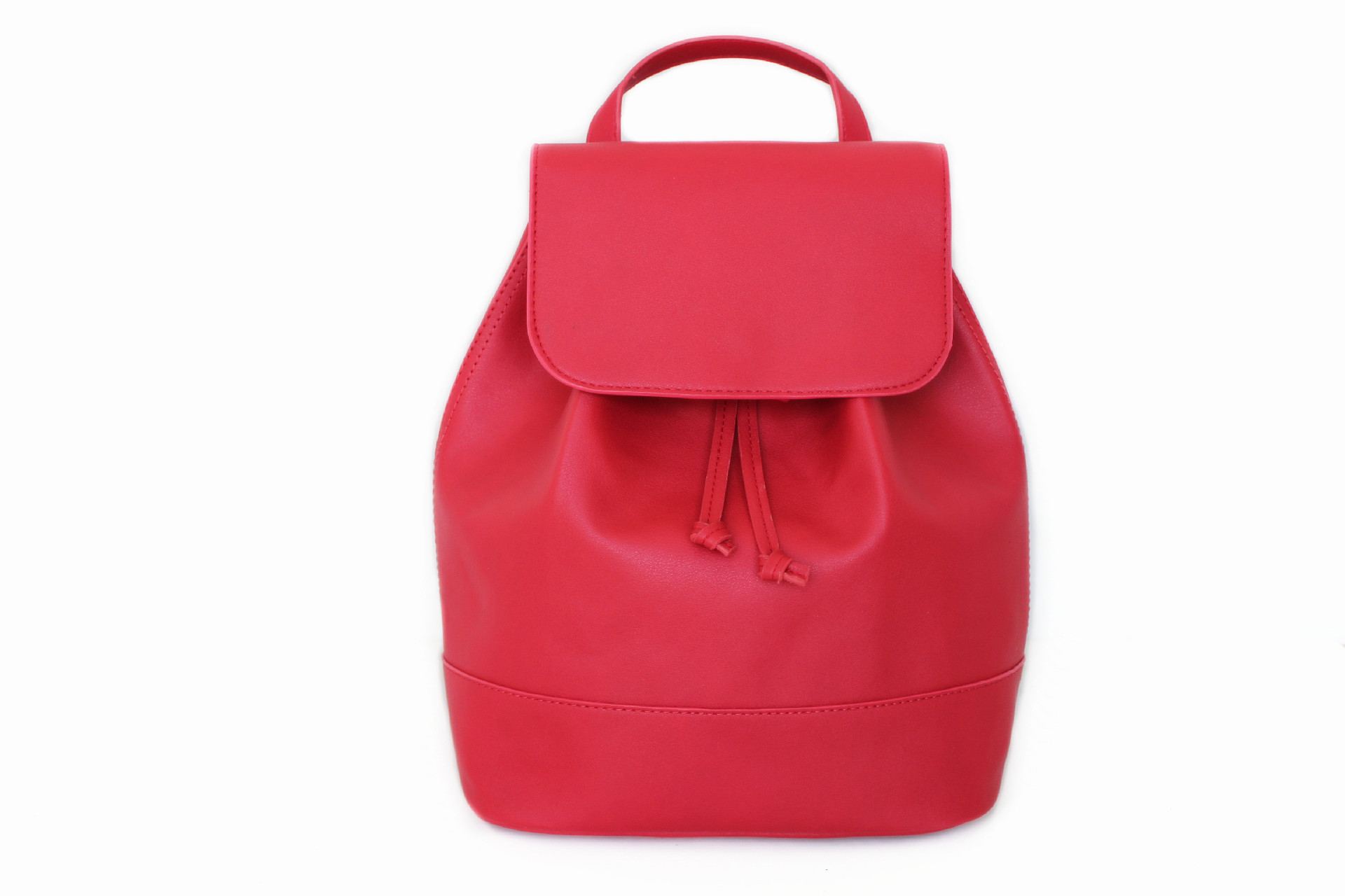Women's Bag New Fashion One-shoulder Portable School Bag, Rope Backpack