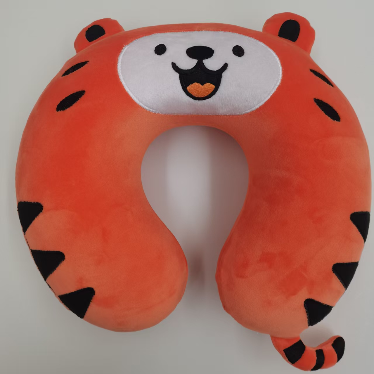 Cartoon Tiger Memory Foam UShaped Travel Neck Pillow