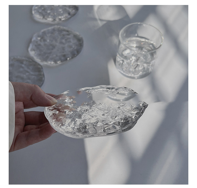 Melting ice coaster 2pcs