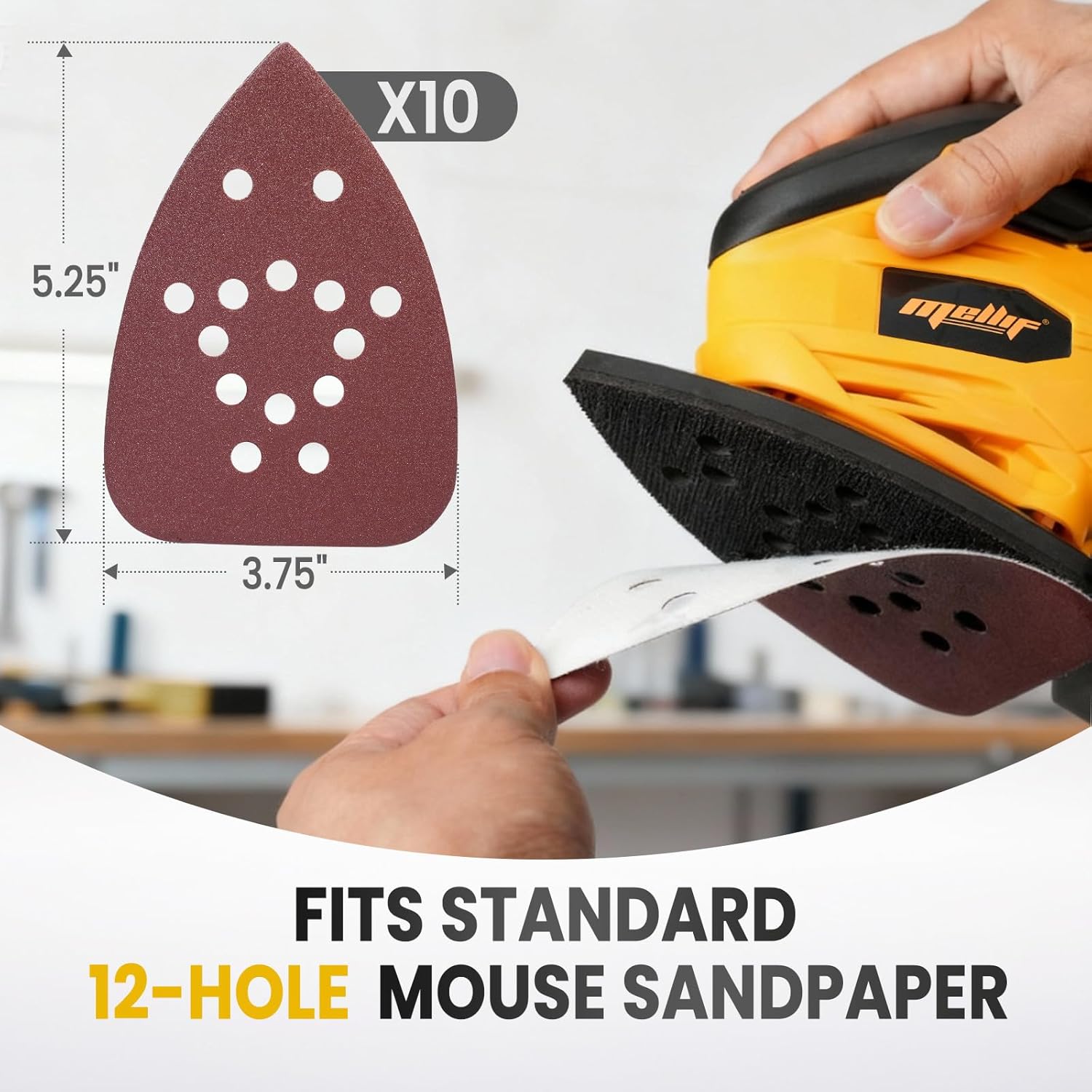 Cordless Detail Sander Compatible With 20V MAX Battery Tool Only, 12000 Rpm — image 5