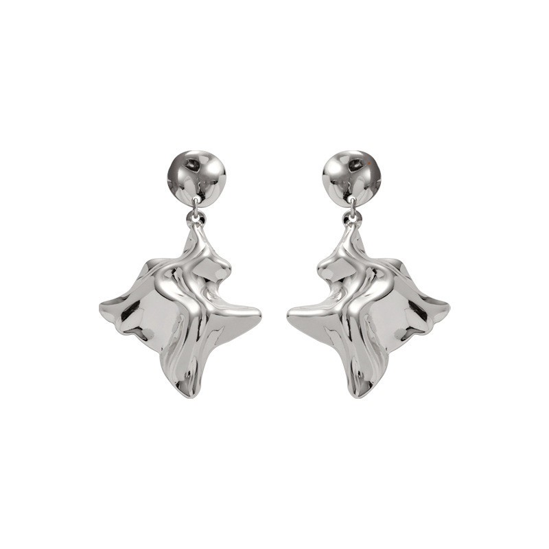 Exaggerated Earrings European And American Temperament Earrings Geometric Irregularities