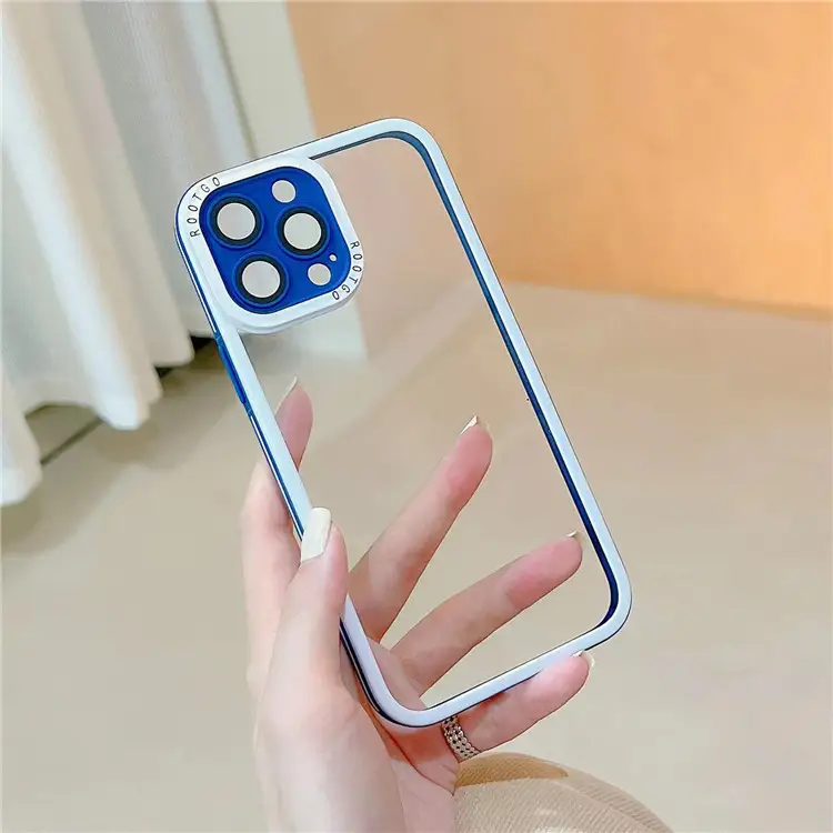 Acrylic 2-in-1 PC Hard Shell Transparent Phone Case