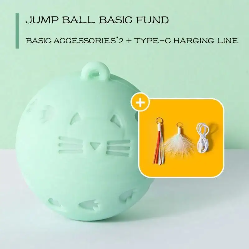 Crazy Ball Interactive Cat Toy Self-moving Kitten