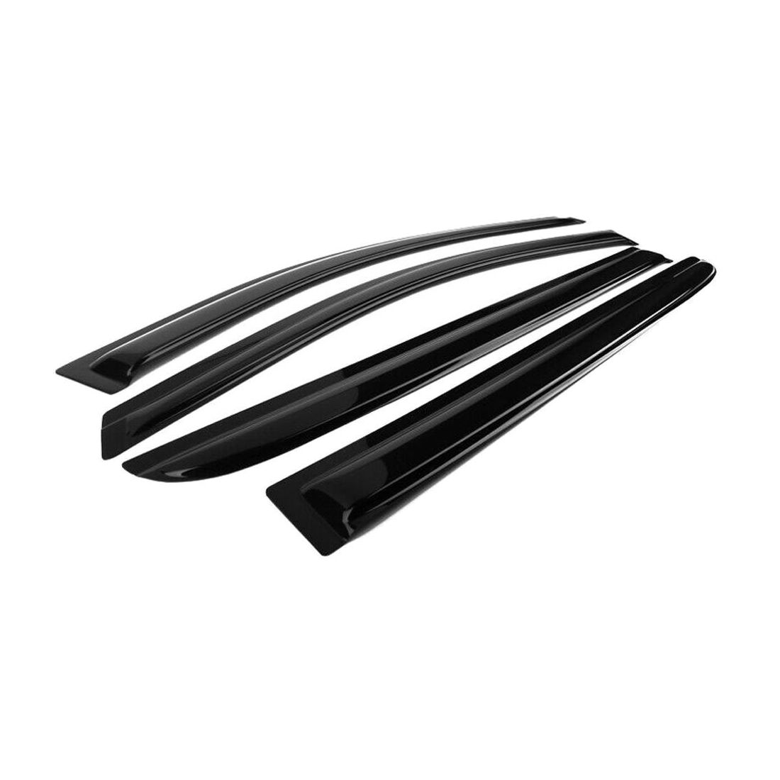 Fits 05-10 H Onda Odyssey Smoke Acrylic Window Visors Rain Sun Guard Shade 4PCS