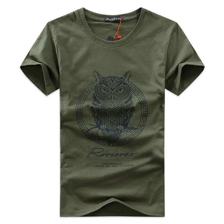 Large Size Korean Fashion Trendy Men's Short-sleeved T-shirt