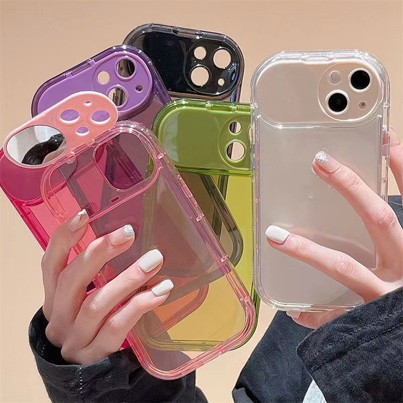 Flip Cosmetic Mirror Phone Case