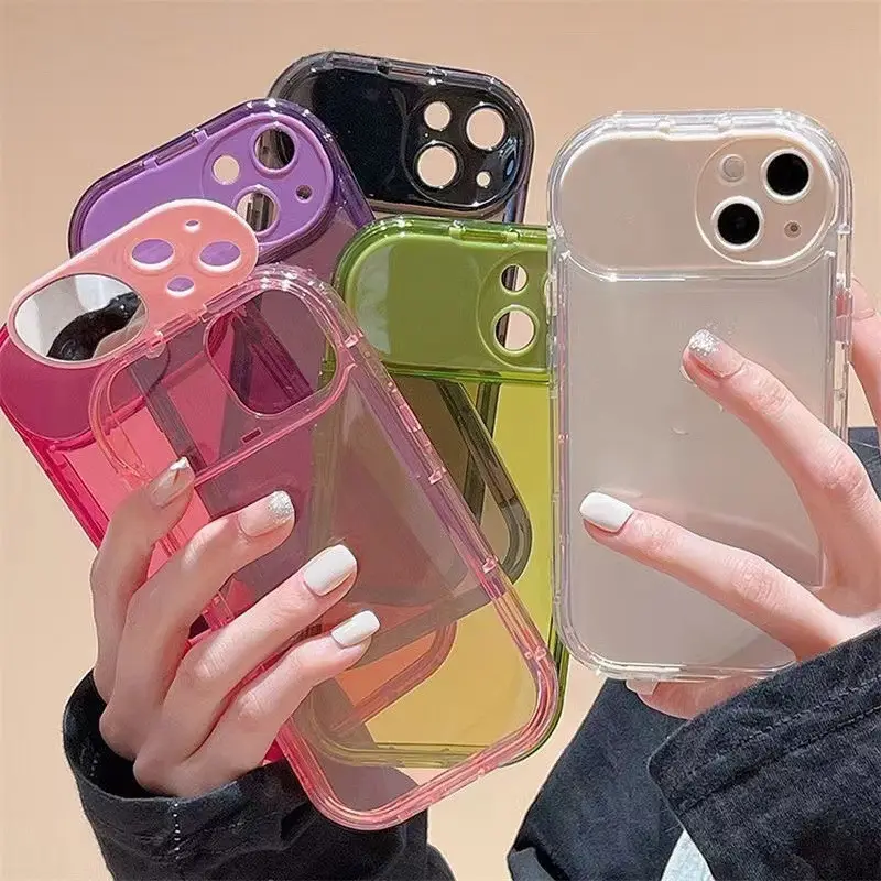 Flip Cosmetic Mirror Phone Case