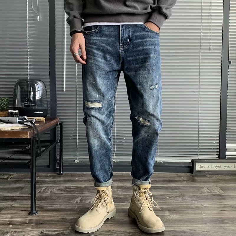 Title 4, Harlan Lange Hose Slim Fit für kleine Füße