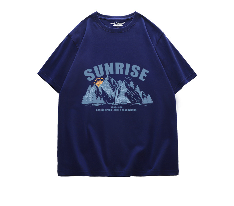 Title 10, Oversize Large Size Pure Cotton Short-Sleeved T...