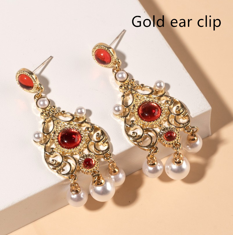 Retro Earrings Ancient Style Hanfu Cheongsam
