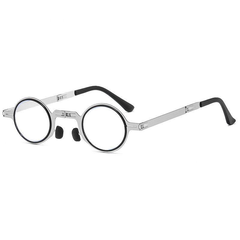 Title 4, Folding Portable Hyperopia Glasses, Metal Frame...