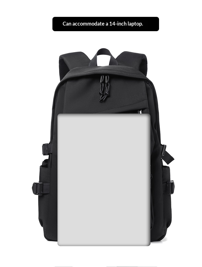 New Niche Trendy Backpack For Both Men And Women, Designed For Middle School, High School, And College Students With A Large Capacity - Pink — view 5
