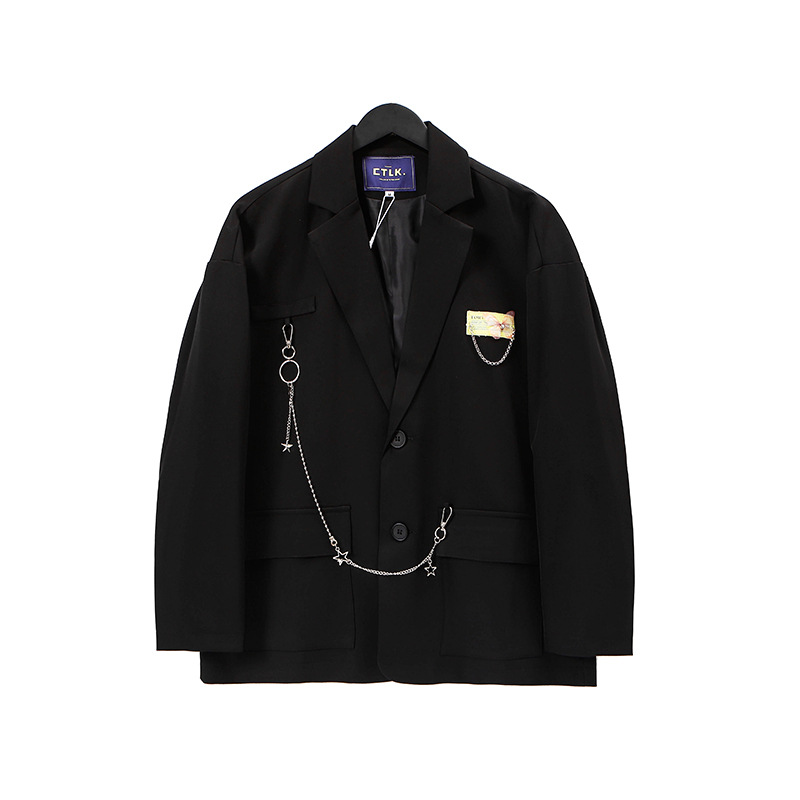 Fall New High Street Hip-hop Handsome Trendy Suit