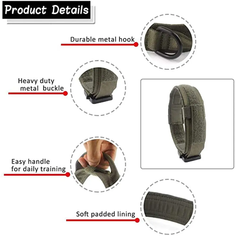 Pet Tactical Dog Collar And Leash Set