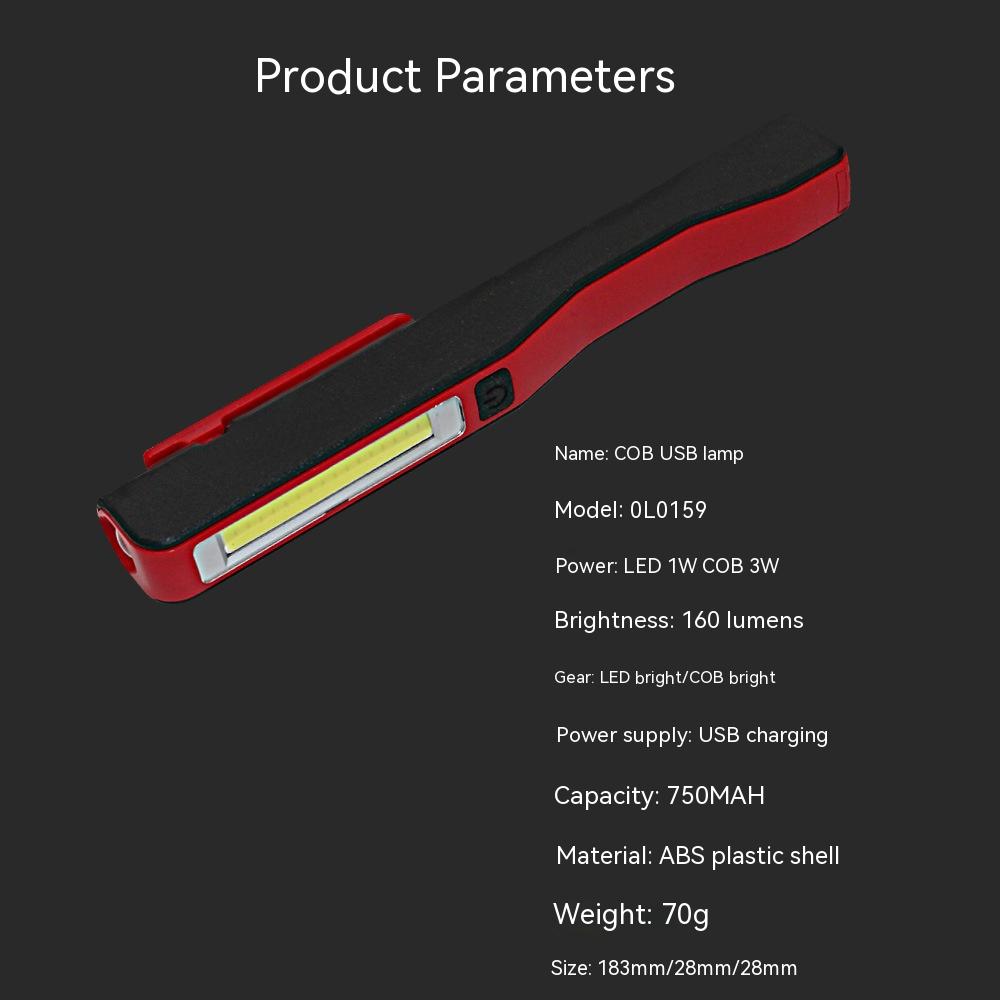 Title 4, Multifunctional Working Charging Pen Lamp