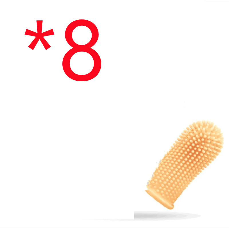 Brosse à dents doigtier silicone chien chat — Hygiène dentaire 13