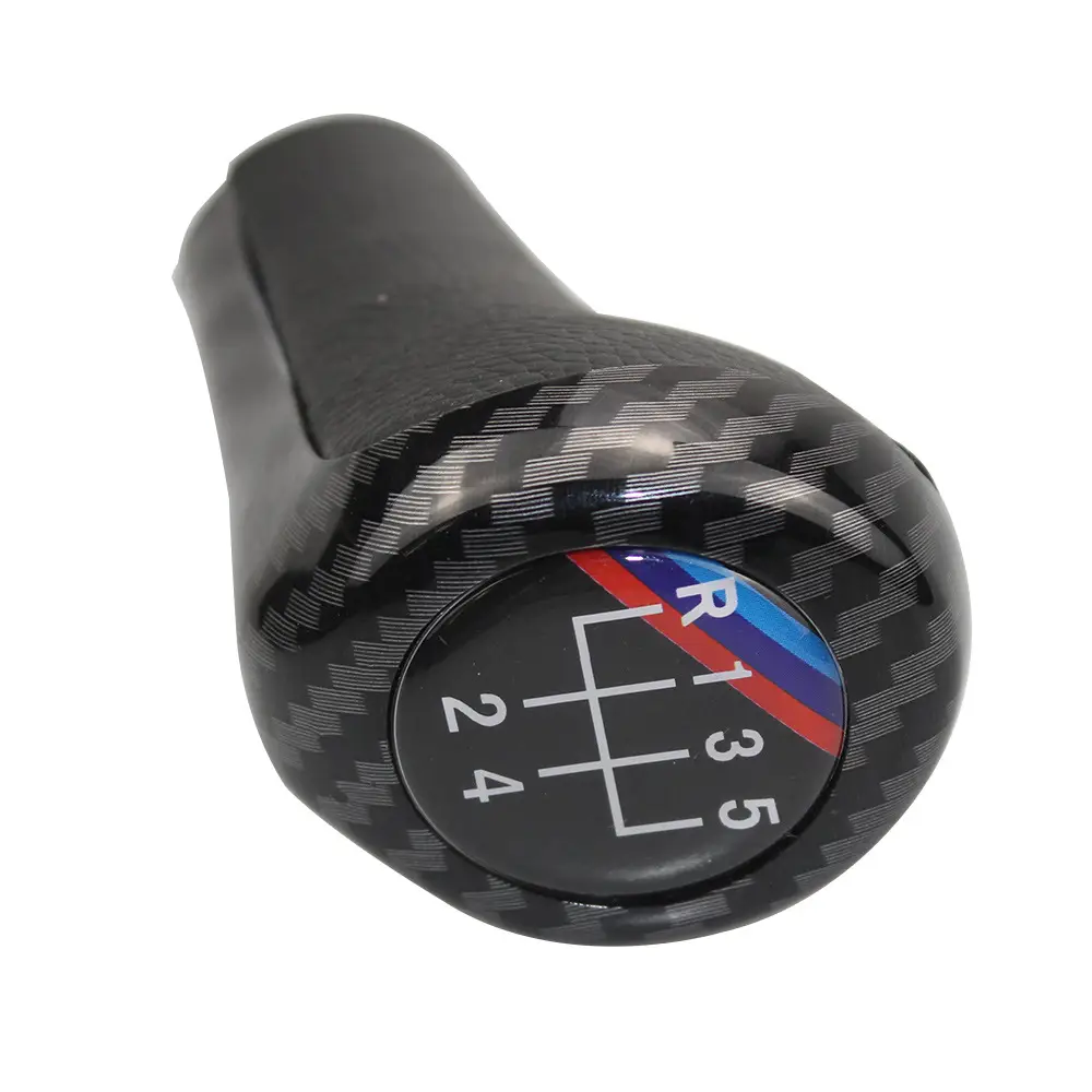 Degree Knob Lever Black Leather Front
