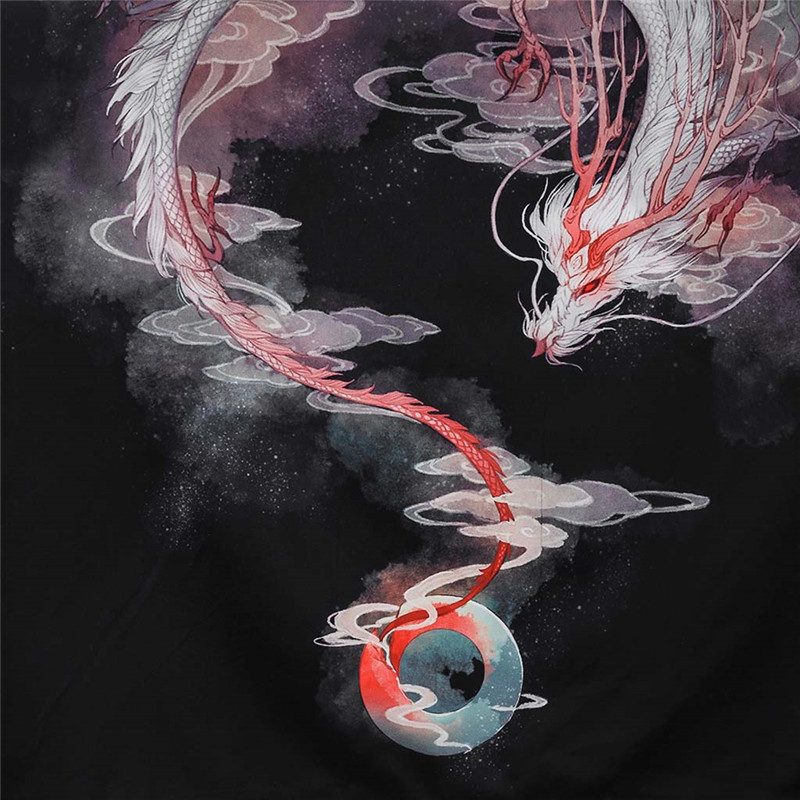 Chinese Style Three-quarter Sleeve Cardigan Japanese Kimono