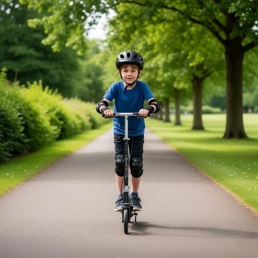 New Kids Scooter 2-Wheel Adjustable Height With Handbrake For 6-12 Years — image 7
