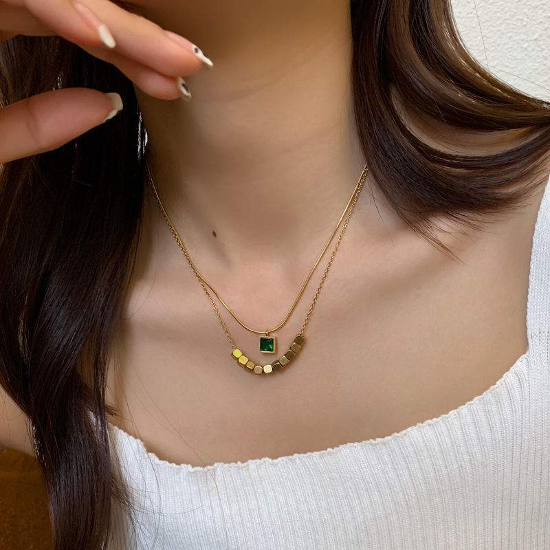 Public Design French Clavicle Chain Ins Tide Net Red Light Luxury