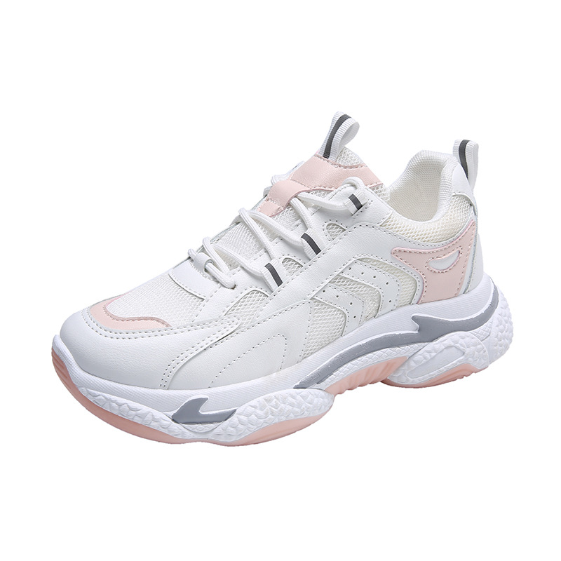 Breathable Single Mesh Platform Casual Women's Sports Shoes
