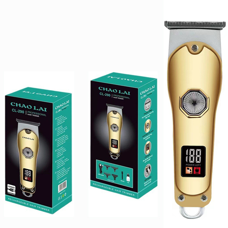 Hair Clipper T-Blade Hair Trimmer Electric Beard Trimmer Cordless Wireless Rechargeable Shaving Machine For Men — foto 7