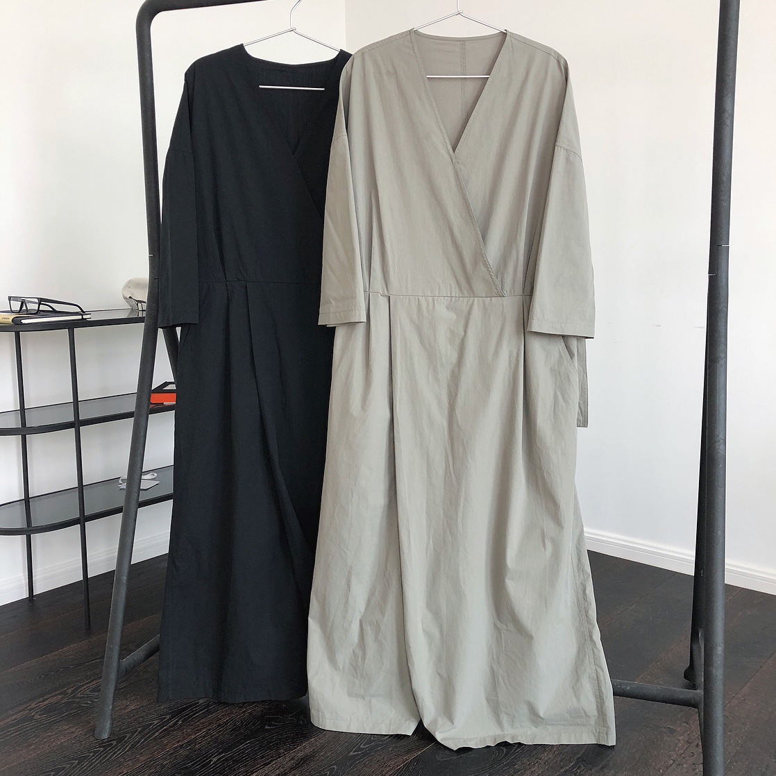 V-Neck Wide-Leg Jumpsuit, picture 3 of 8