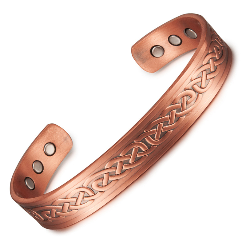 Title 2, Fashion Vintage Pure Copper Magnetic Bracelet