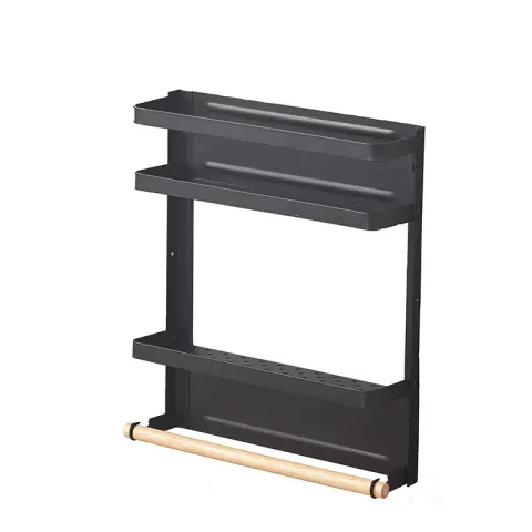 Folding Refrigerator Racks Kitchen Supplies Storage