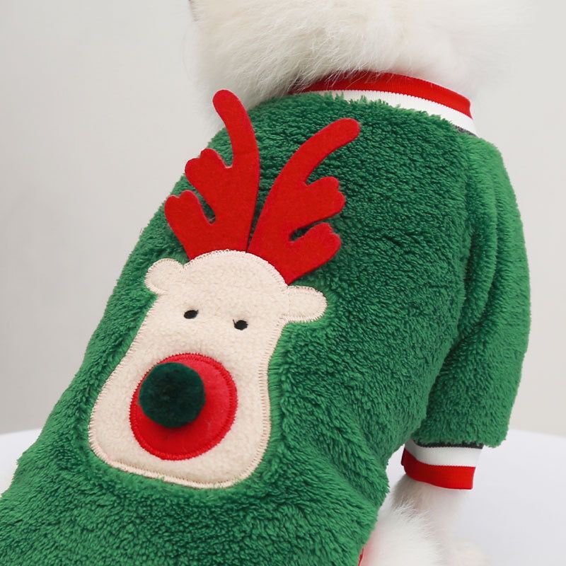 Title 6, Pet Plus Velvet Christmas Print Sweater, provid...