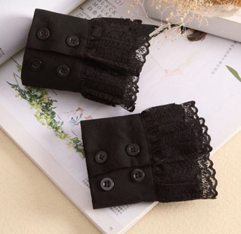 Lace Decorative Clothes Sleeves Sweater Sleeves Fake Cuffs