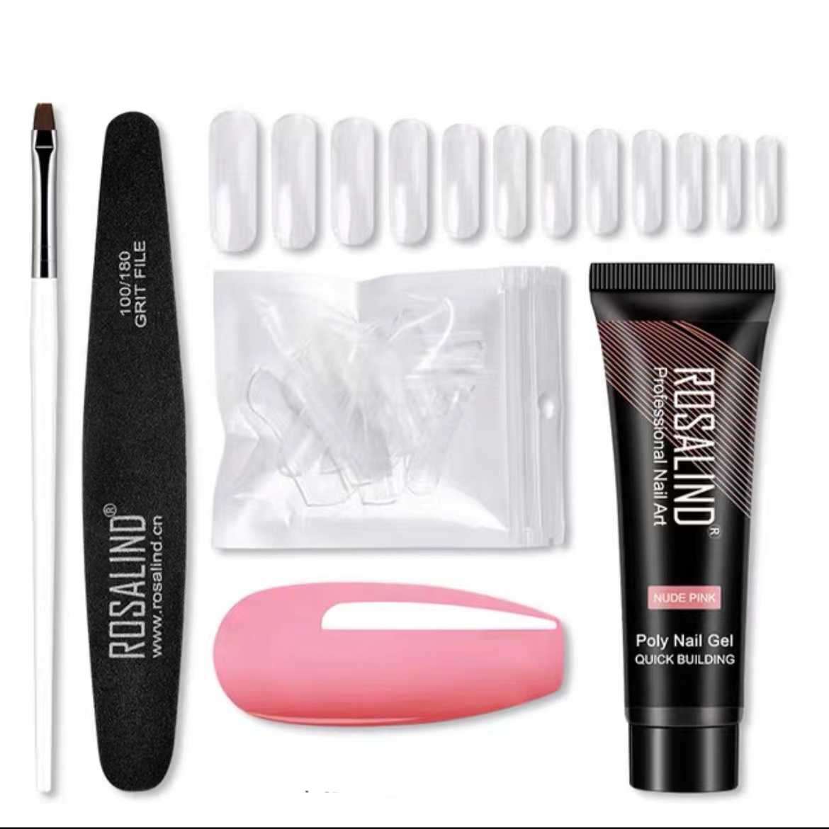 Extension Gel Polish Kit For Manicure Poly Nail Gel Set For