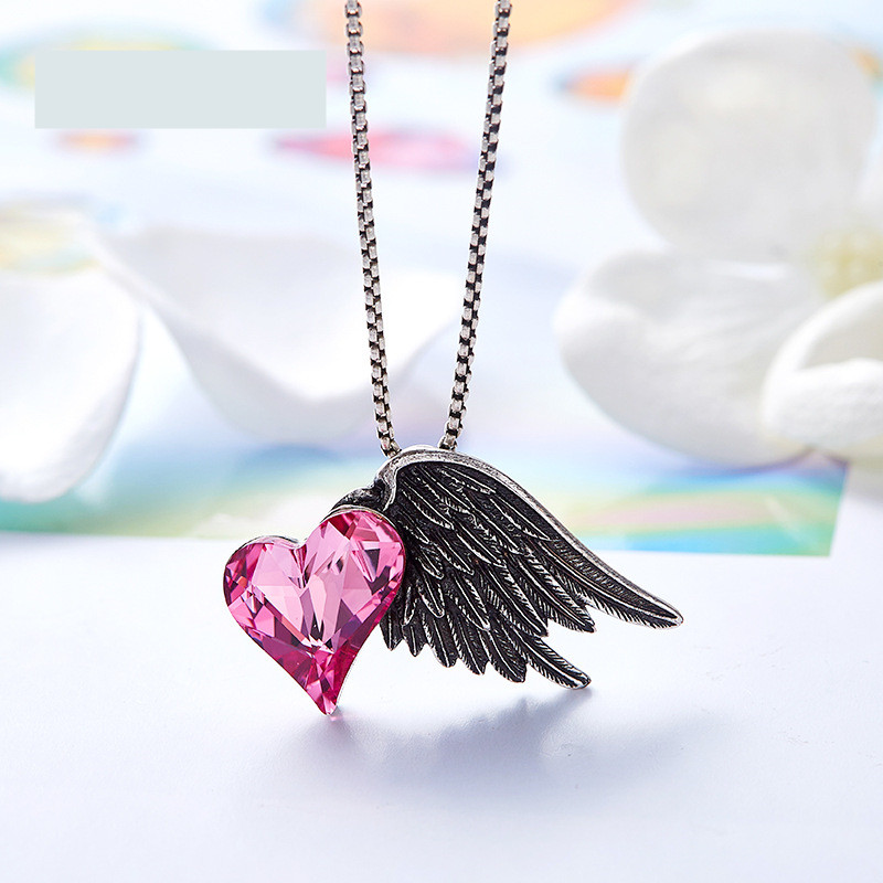 Fashionable  Simple And Versatile Niche Creative Crystal Necklace